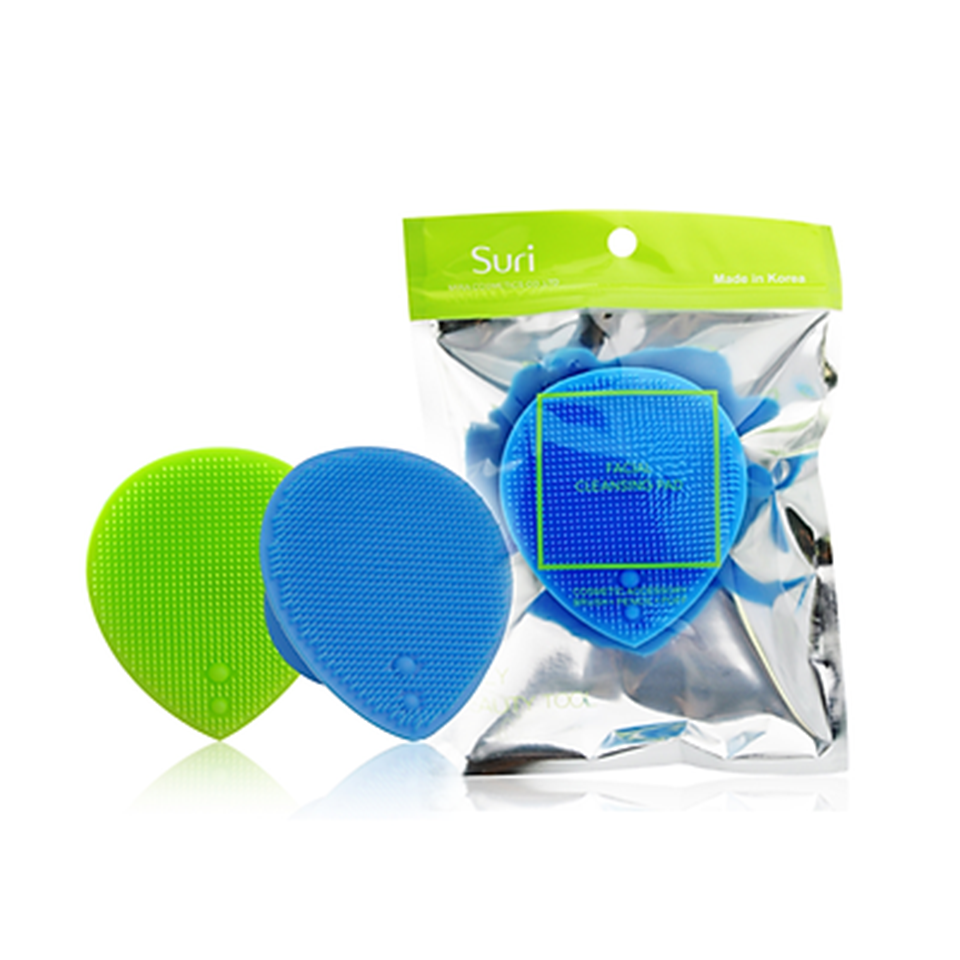Dụng cụ rửa và massage mặt Silicon Mềm dẻo Suri