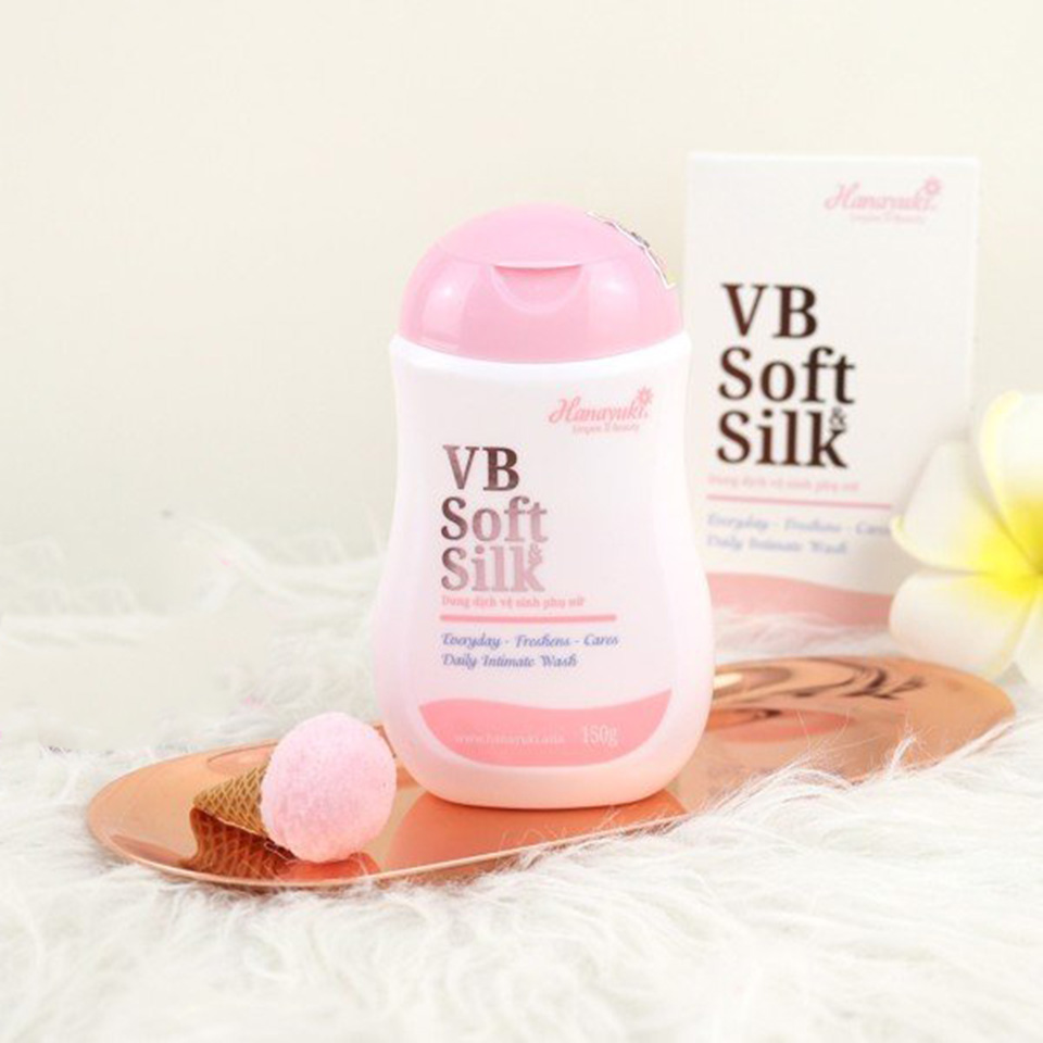 Dung Dịch Vệ Sinh Phụ Nữ Hana VB Soft Silk Hanayuki