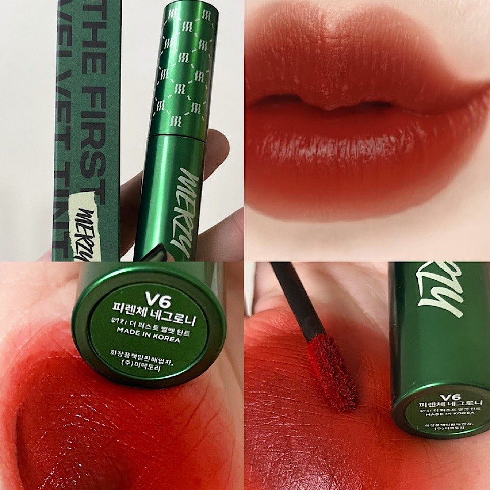 Son Kem Lì MERZY The First Velvet Tint Be Your Self  V6 Firenze Negroni