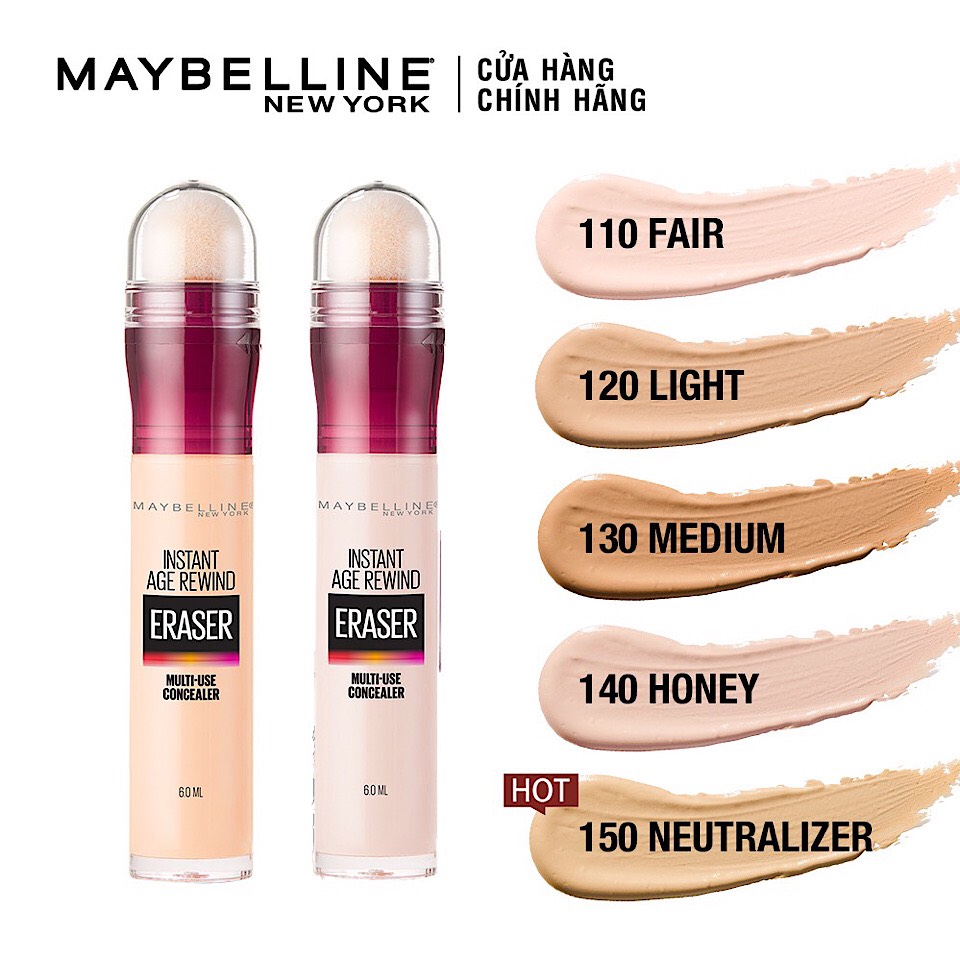 KEM CHE KHUYẾT ĐIỂM MAYBELLINE INSTANT AGE REWIND ERASER MULTI-USE CONCEALER