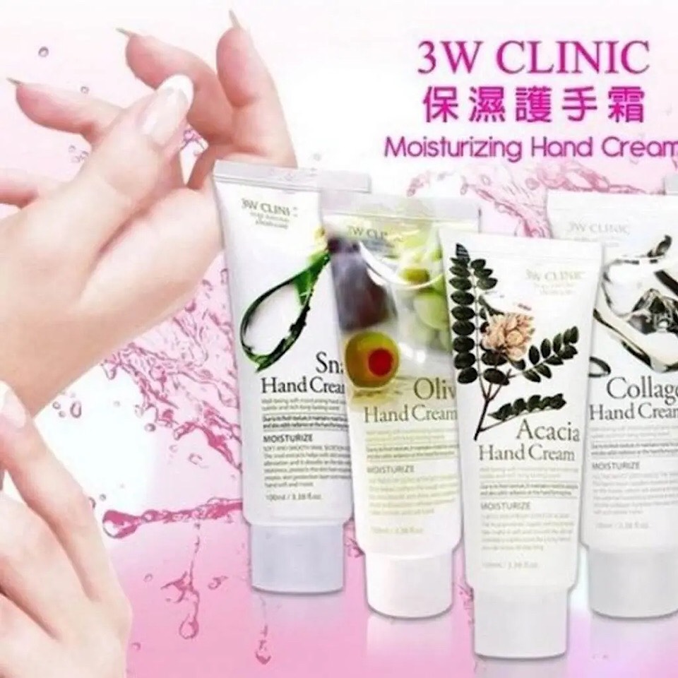 KEM DƯỠNG DA TAY HAND CREAM 3W CLINIC
