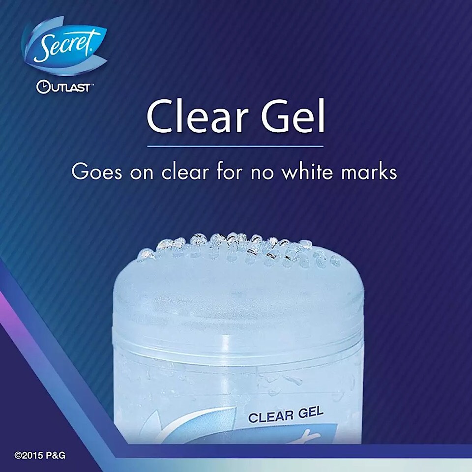 LĂN KHỬ MÙI SECRET OUTLAST XTEND CLEAR GEL 