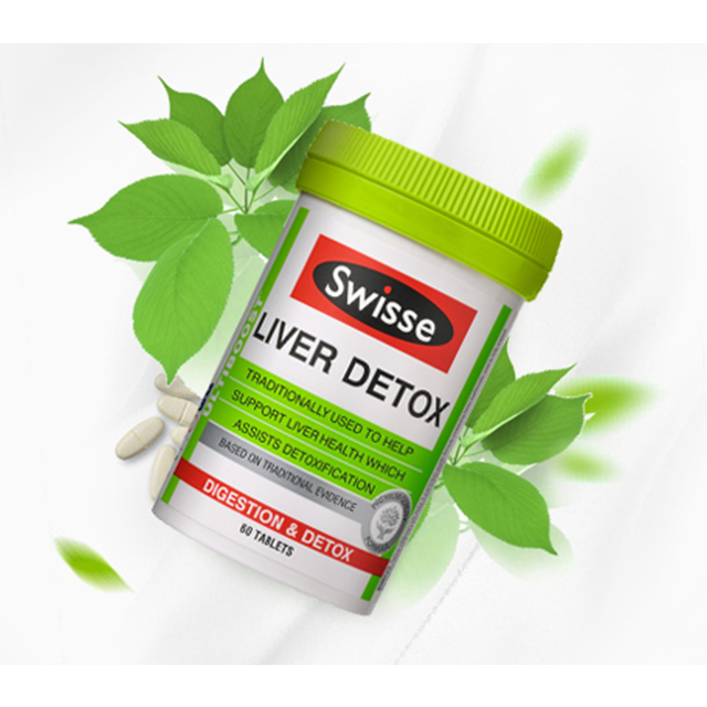 Viên Uống Thải Độc Gan Swisse Liver Detox Úc
