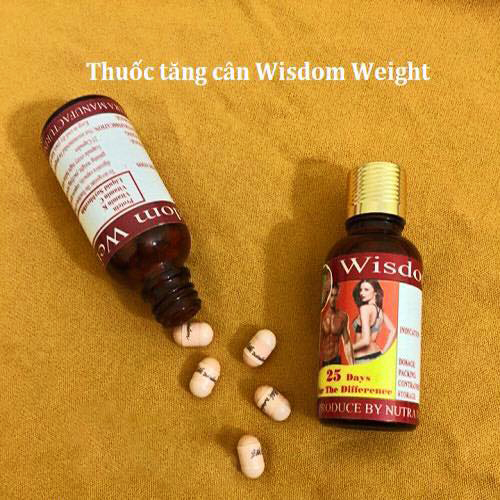 Vitamin tăng cân Wisdom Weight – Giải pháp tăng cân an toàn hiệu quả !