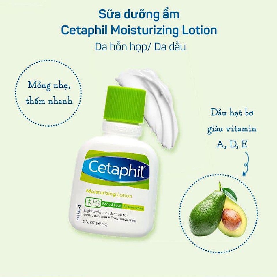 Sữa dưỡng ẩm cetaphil 59ml