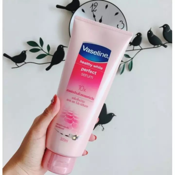 Sữa dưỡng thể Vaseline Healthy White Perfect Serum 10X