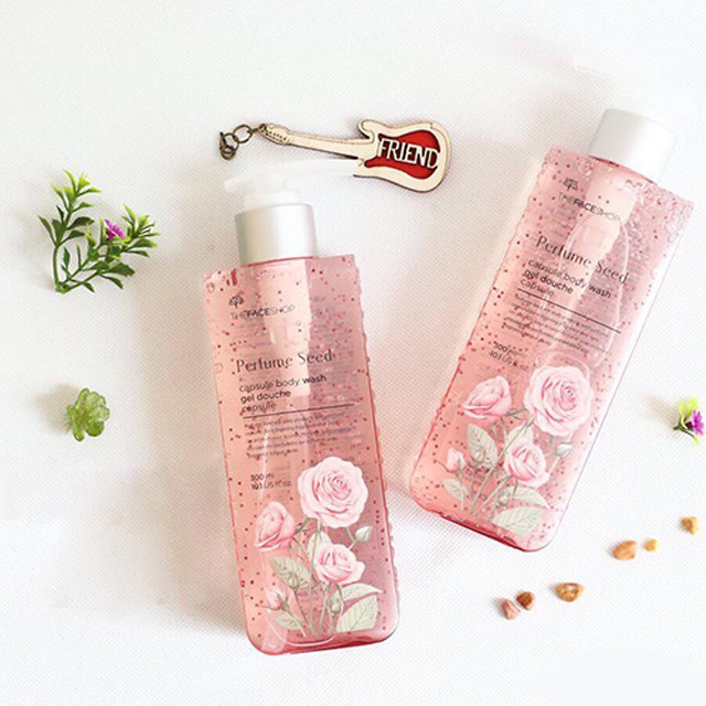 SỮA TẮM HOA HỒNG THE FACE SHOP PERFUME SEED CAPSULE BODY WASH