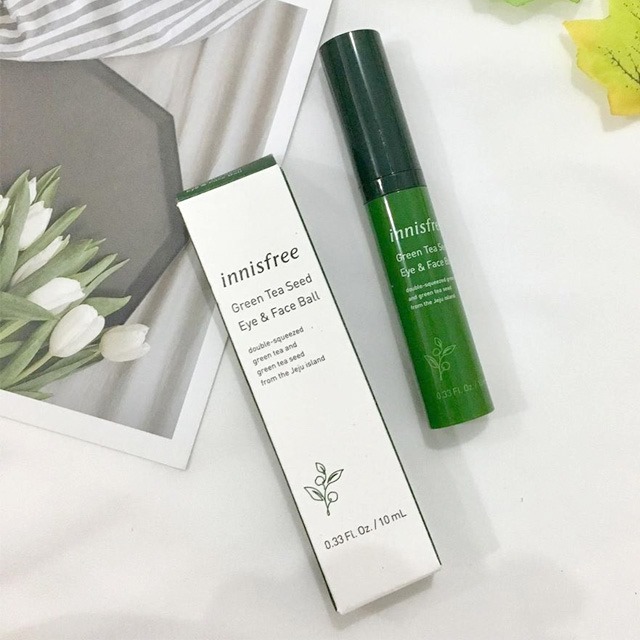 Thanh Lăn Dưỡng Mắt - Da Mặt Green Tea Seed Eye & Face Ball (phiên bản mới)