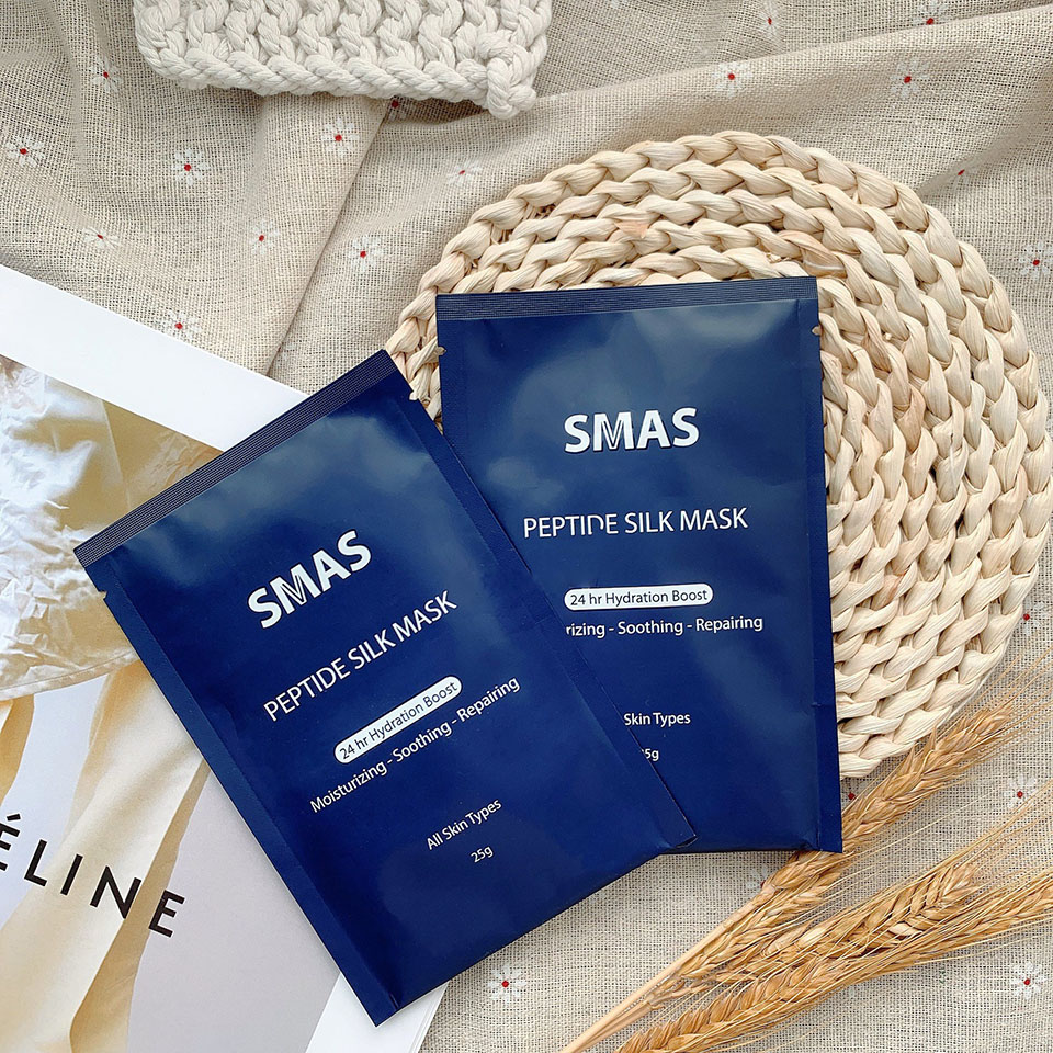 Mặt Nạ Smas SMas Peptide Silk Mask Cấp Ẩm, Phục Hồi Da