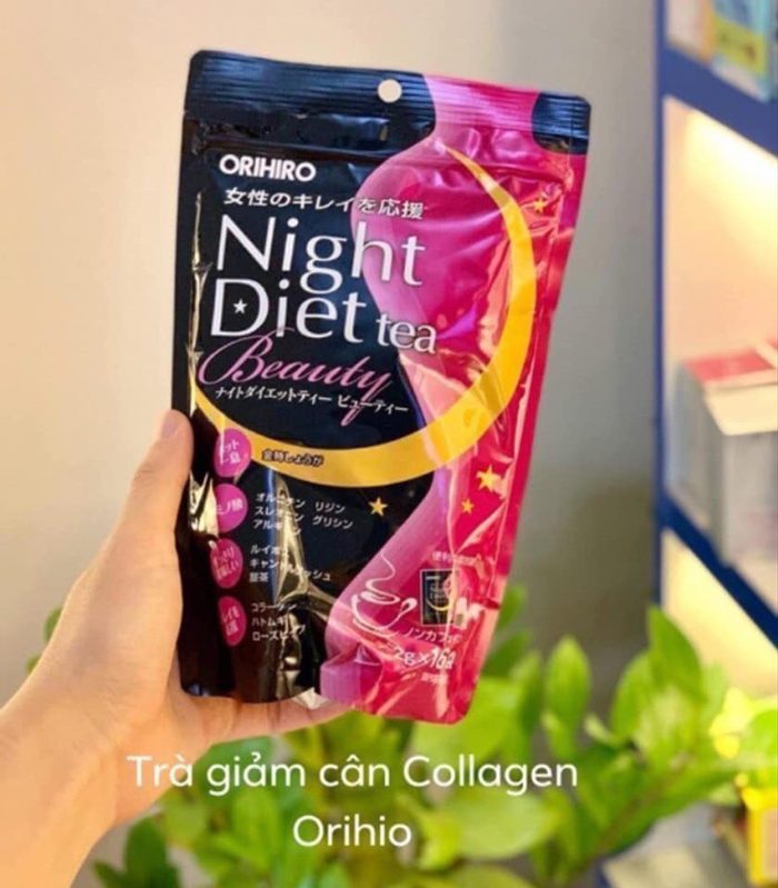 Trà giảm cân đẹp da ban đêm Orihiro Night Diet Tea Beauty