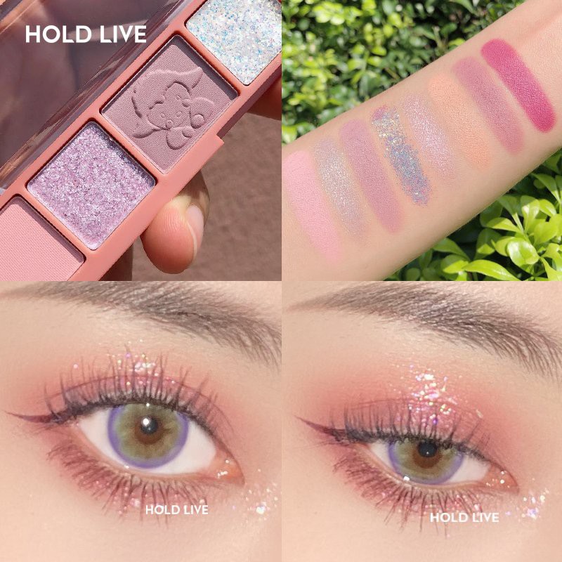 Bảng Phấn mắt HOLDLIVE Fingertip Star Eyeshadow 202