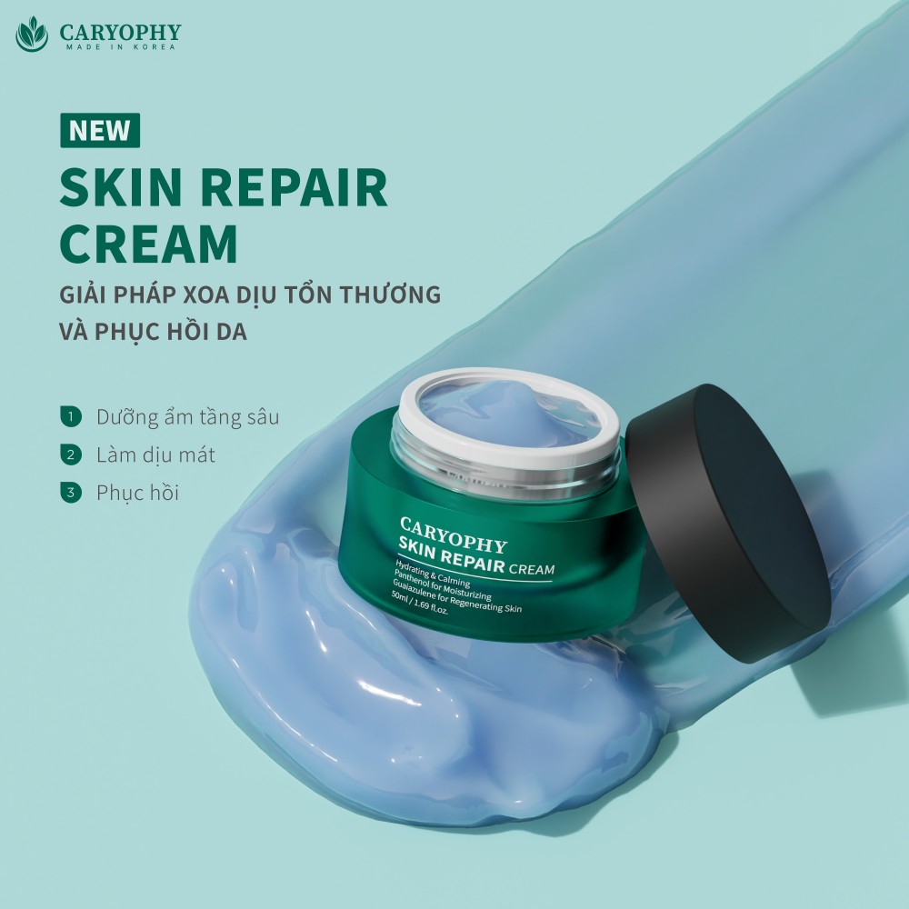 Kem dưỡng ẩm và phục hồi Caryophy Skin Repair Cream