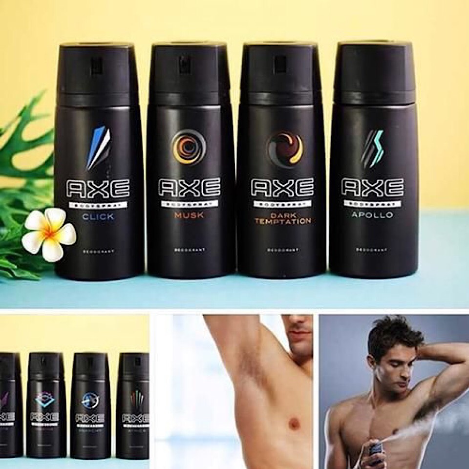 XỊT KHỬ MÙI AXE BODY SPRAY FOR MEN